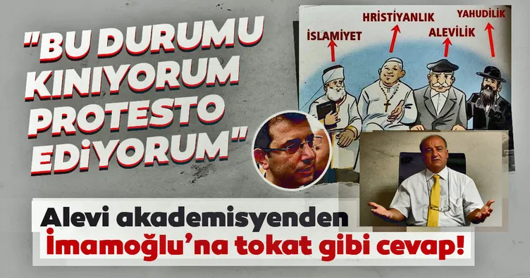 Alevi akademisyenden İmamoğlu’na tokat gibi cevap!