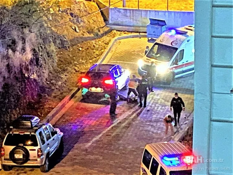 Otomobille erkek arkadaşının kafasını ezdi! Başında feryat etti: Kalk ne olursun...