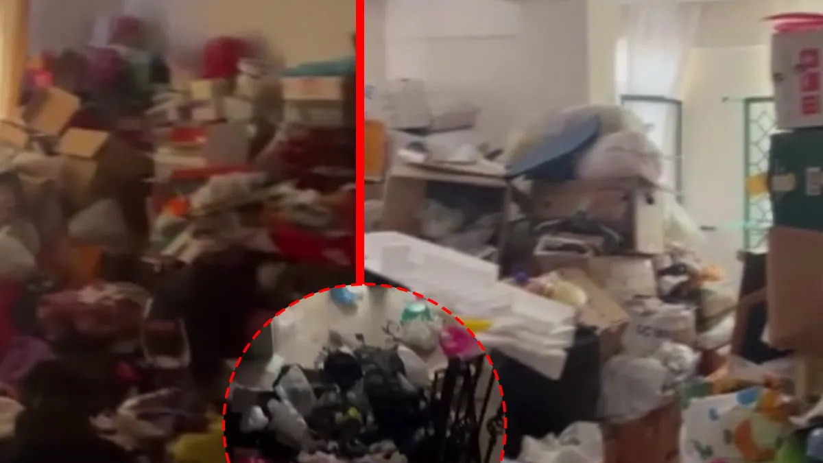 Avcılar’da aynı aileye ait 4 daireden 3 kamyon dolusu çöp çıktı: İşte şaşkına çeviren görüntüler! Avcılar’da aynı aileye ait 4 daireden 3 kamyon dolusu çöp çıktı: İşte şaşkına çeviren görüntüler!