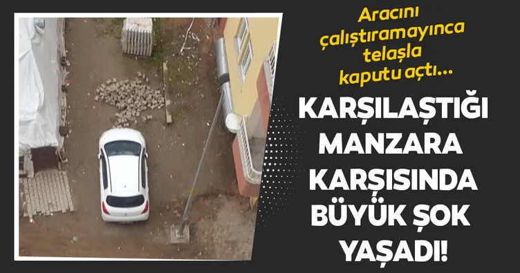 ‘Baba akü yok’ sahnesi gerçek oldu