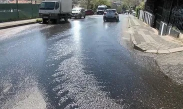 İSKİ seyrediyor su boşa akıyor