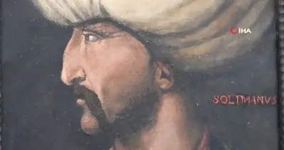 Londra’da açık arttırmaya çıkan Kanuni Sultan Süleyman’ın portresi kamerada
