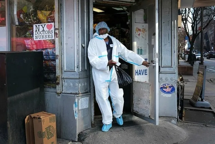 ABD'den ürküten görüntüler! Felaket morgları New York'ta...