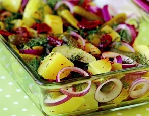 Soya Soslu Patates Salatası