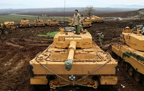 Fotoğraflarla Afrin'de gerçekleştirilen Zeytin Dalı Operasyonu