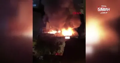 Ataşehir’de 2 katlı binada yangın | Video
