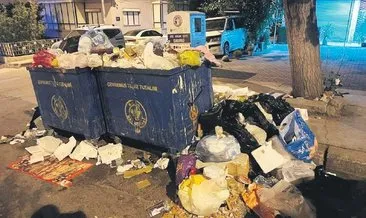 İzmir’de yine çöp dağları #izmir