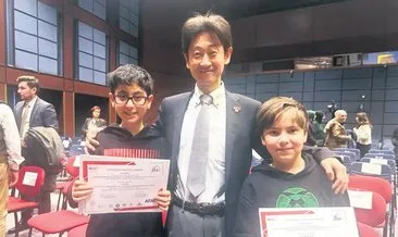 Diyarbakırlı çocukların deprem projesine Japonlardan ödül