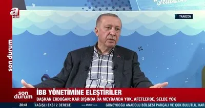 Son dakika: Başkan Erdoğan’dan İBB’ye sert tepki: Yaptığımız tünelleri kapatıyorlar | Video