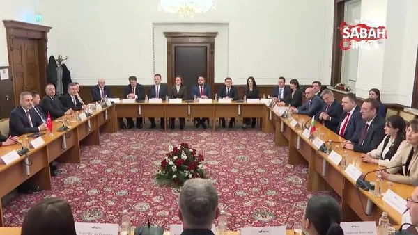 Dışişleri Bakanı Fidan, Bulgaristan Ulusal Meclisi'nde temaslarda bulundu | Video