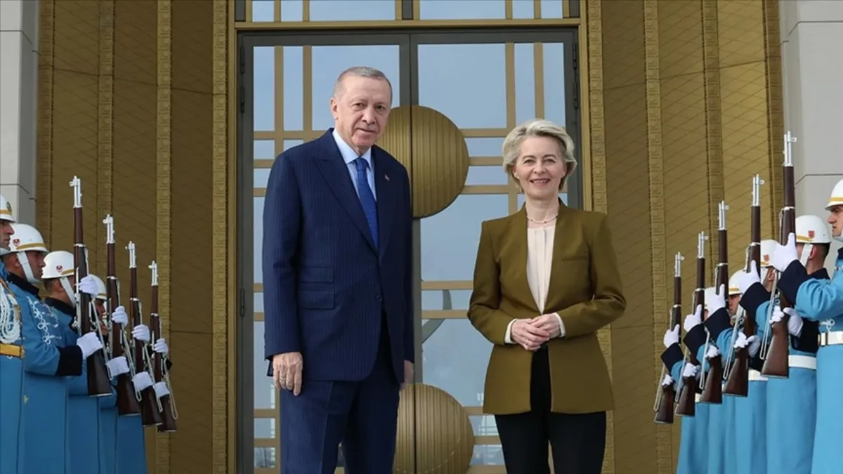 Başkan Erdoğan AB Komisyonu Başkanı Leyen ile görüştü Başkan Erdoğan AB Komisyonu Başkanı Leyen ile görüştü