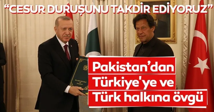 Pakistan’dan Türkiye’nin Cammu Keşmir desteğine övgü! Türkiye’ye ve Türk halkını takdir ediyoruz