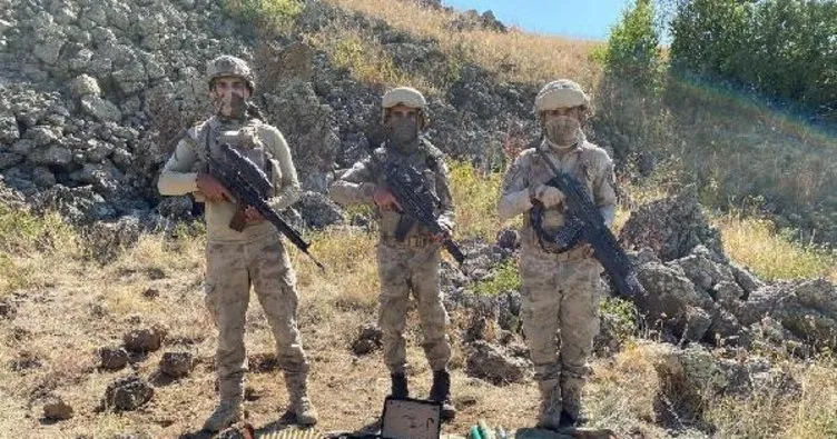 İçişleri: Tendürek’te PKK’ya ait çok sayıda silah ele geçirildi