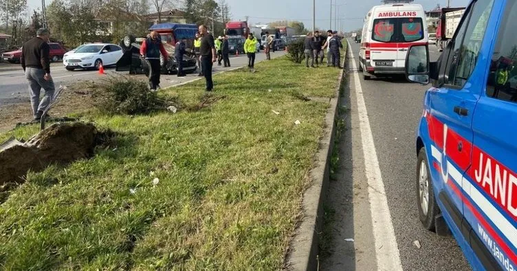 Samsun’da korkunç kaza! İki otomobil çarpıştı: 1 ölü, 1 yaralı