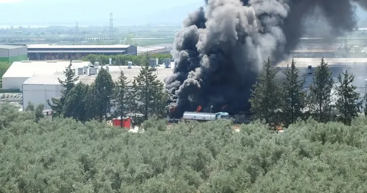 Fabrika yangınını terör örgütü üstlendi