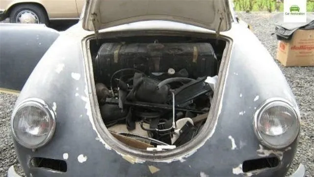 1955 model hurda Porsche’un müthiş değişimi