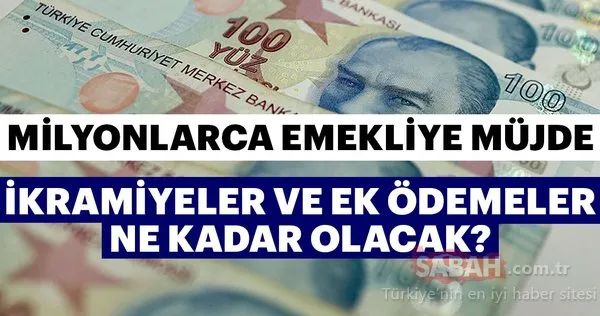 Emeklilere müjde! Emekliye bayram ikramiye masada...
