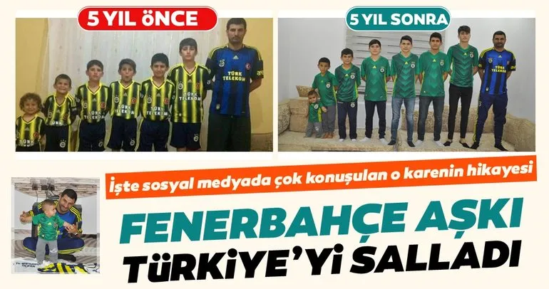 Fenerbahçe kadrosu gibi aile!