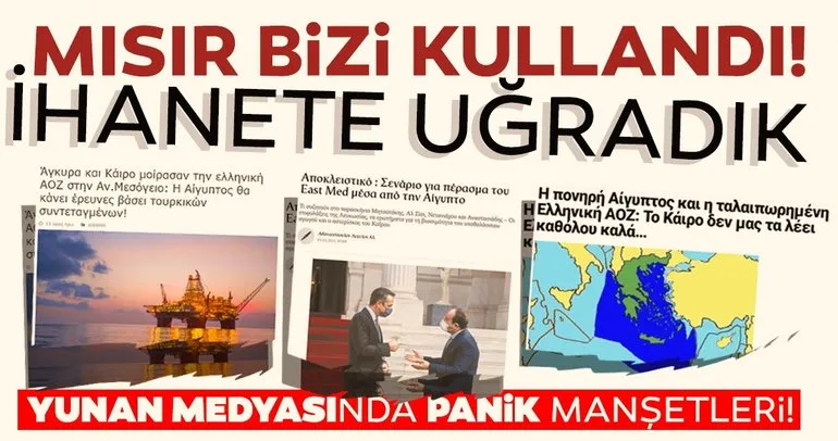 Yunan medyasında Türkiye manşetleri! Paniğe kapıldılar...