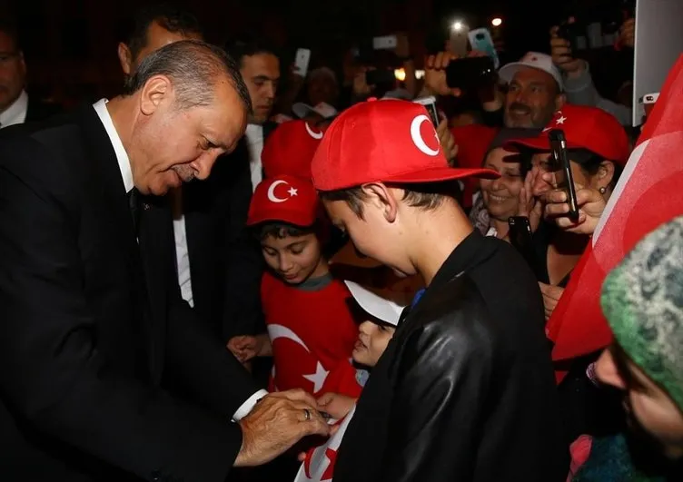 Cumhurbaşkanı Erdoğan, Louisville’de coşkuyla karşılandı