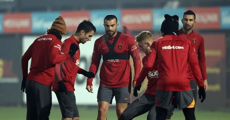 Galatasaray’da Ankaragücü maçı hazırlıkları devam etti