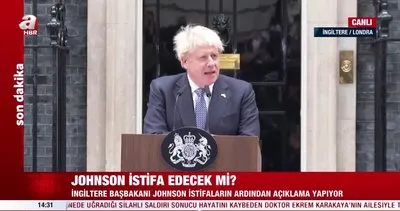 Son Dakika: İngiltere’de istifa depremi: İngiltere Başbakanı Boris Johnson görevinden ayrıldı | Video