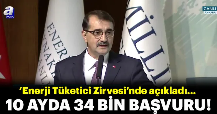 ’Doğal gazla ilgili 10 ayda 34 bin başvuru yapıldı’