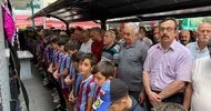 Minik Görkem son yolculuğuna uğurlandı