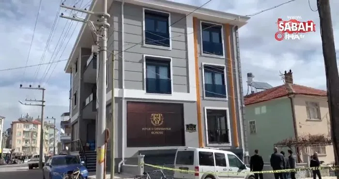 Karaman’da hukuk ve danışmanlık bürosuna silahlı saldırı | Video
