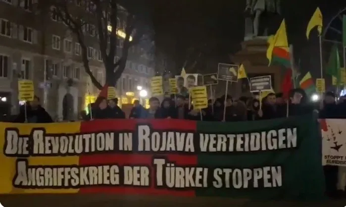 TSK terör örgütüne ağır darbe indirdi! Tepki Almanya ve İsviçre’den geldi: PKK paçavrasıyla destek sloganı attılar!