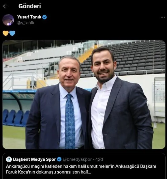 Son dakika haberleri: Ankaragücü cephesinden 'yok artık' dedirten Halil Umut Meler paylaşımı! Sosyal medyada çılgına çevirdi