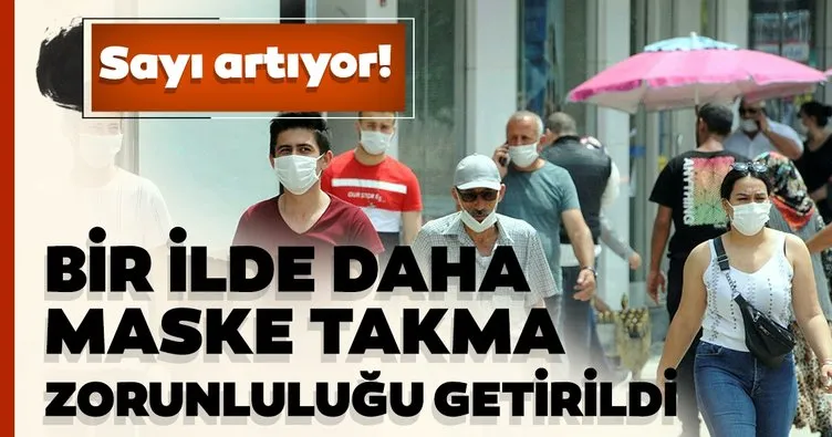 İzmir genelinde maske takmak artık zorunlu