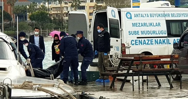 Antalya'da denizde erkek cesedi bulundu