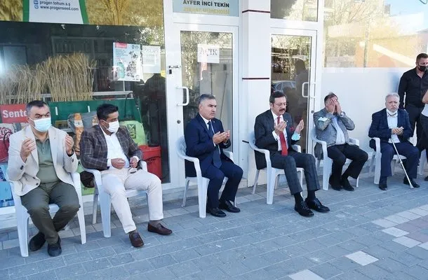 Türkiye Odalar ve Borsalar Birliği TOBB Başkanı Rifat Hisarcıklıoğlu, Yerköy İlçesini ziyaret etti