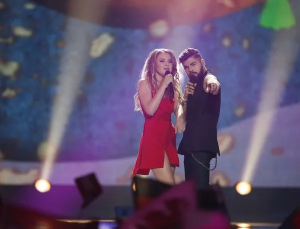 Eurovision 2017'den renkli kareler