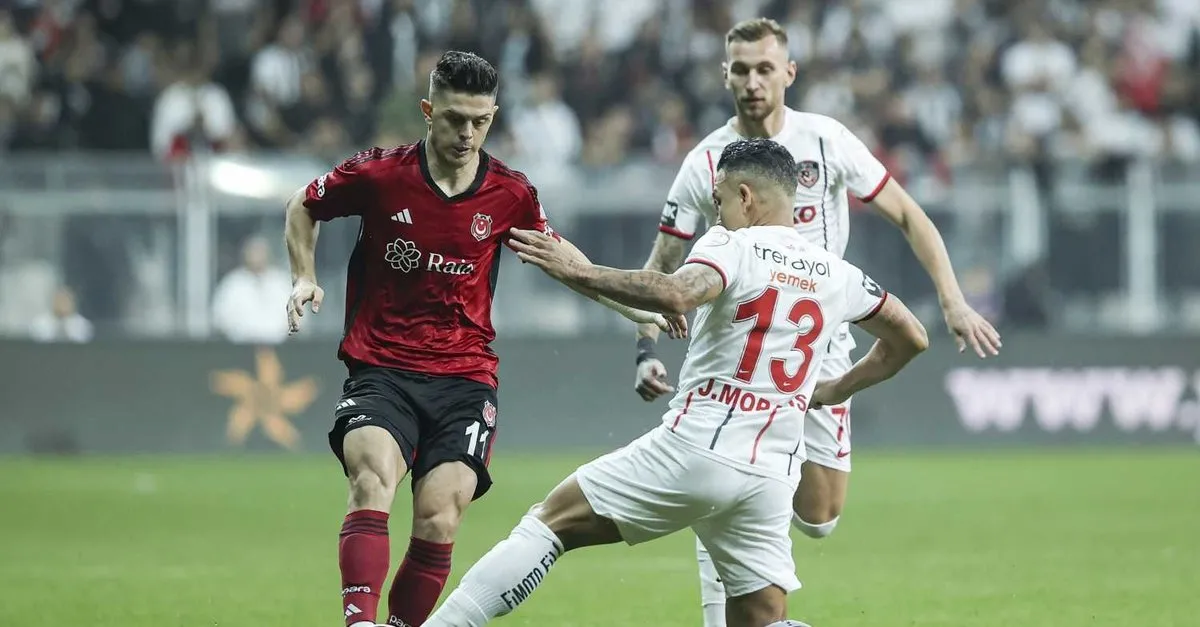 Son dakika: Haftanın kapanış maçında Beşiktaş'ın rakibi Gaziantep FK! İlk 11'ler belli oldu...