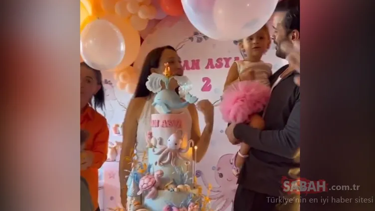 Barış Arduç ve Gupse Özay kızları Jan Asya’nın doğum gününü kutladı! İşte Jan Asya’nın muhteşem doğum günü pastası!
