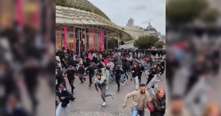 Paris’te bedava tavuk izdihamı