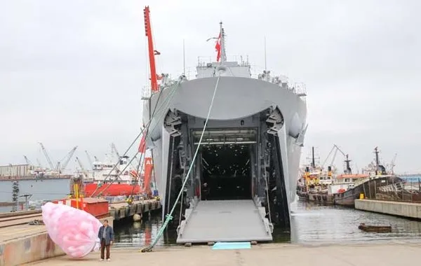 TCG Sancaktar harp gemisi Deniz Kuvvetlerine teslim edildi!