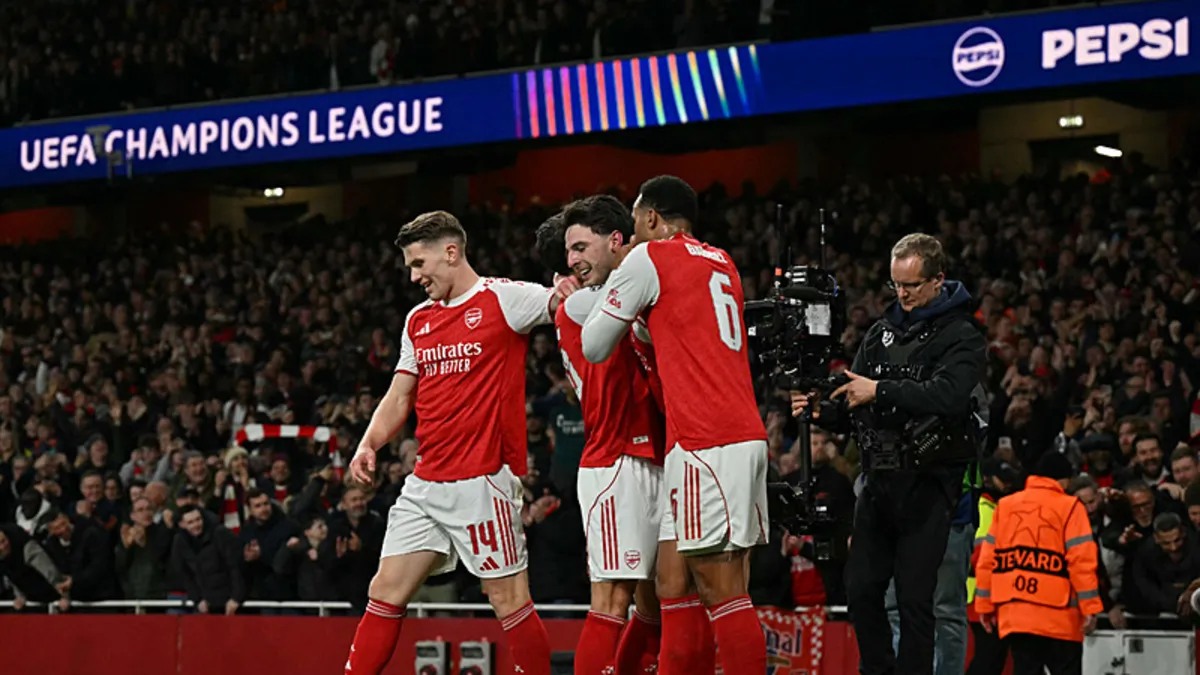 Arsenal, UEFA Şampiyonlar Ligi’nde çeyrek finalde! Arsenal, UEFA Şampiyonlar Ligi’nde çeyrek finalde!