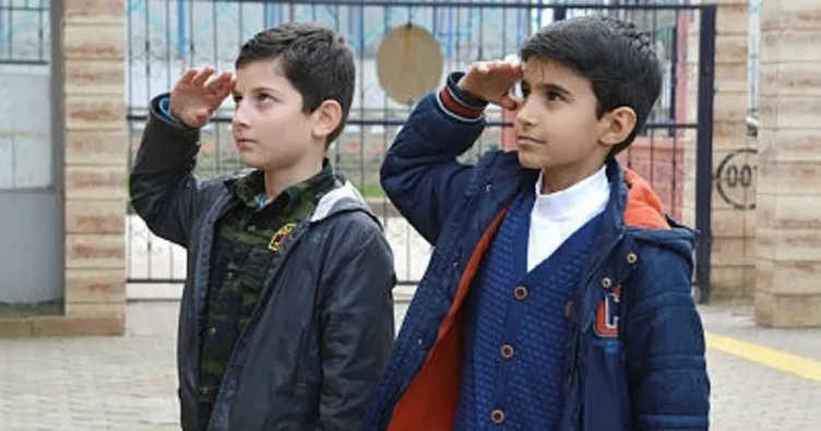 Ortaokul öğrencilerinden Afrin başvurusu