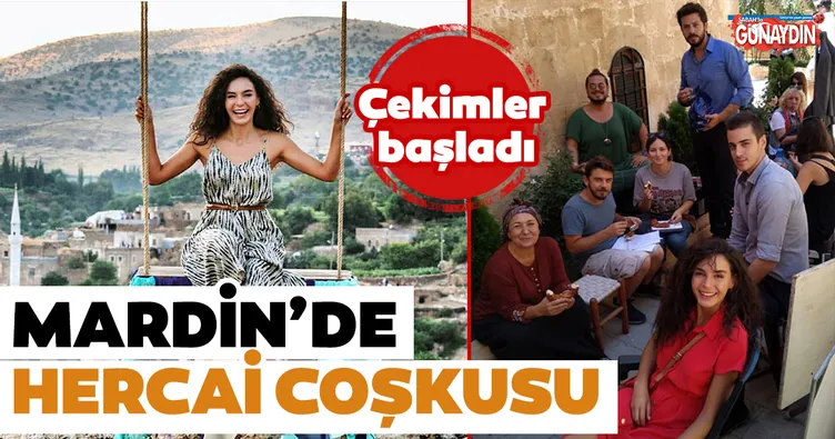 Mardin’de Hercai fırtınası başladı