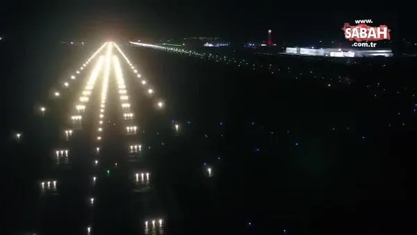 İstanbul Yeni Havalimanı'nın yüzde 92'si tamamlandı! Gece görüntülendi