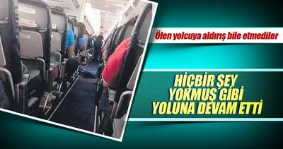 Antalya-Moskova uçağında cansız beden