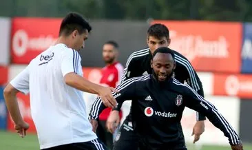 Georges-Kevin N’Koudou, Beşiktaş ile ilk antrenmanına çıktı