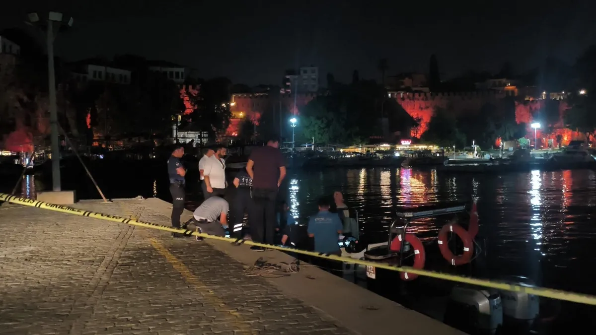 Antalya’da acı olay: 63 yaşındaki adam yat limanı açıklarında ölü bulundu
