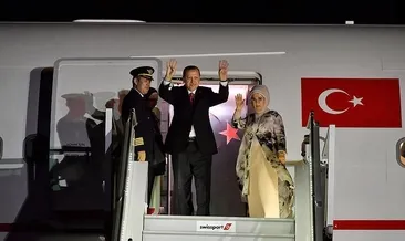 Başkan Erdoğan yurda döndü