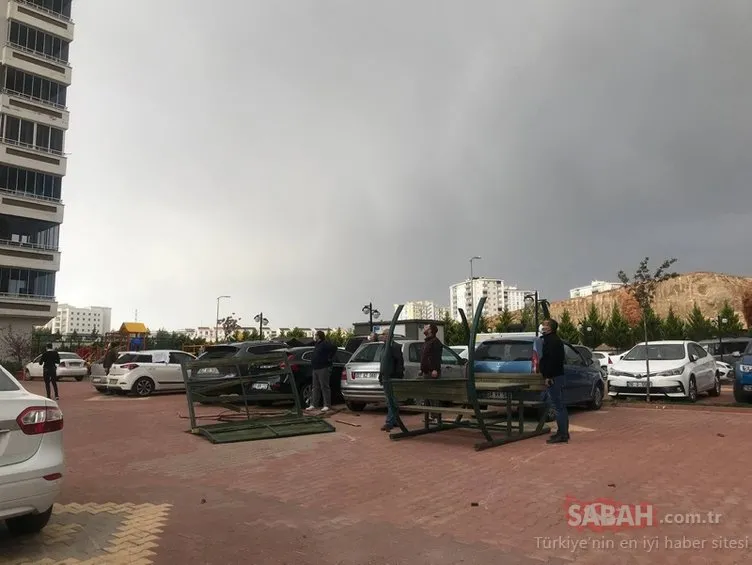Son dakika haberi: Gaziantep’te faciadan dönüldü! Fırtınanın uçurduğu çatı çocukların oyun alanına düştü