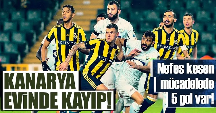 Fenerbahçe sahasında TM Akhisarspor’a mağlup oldu