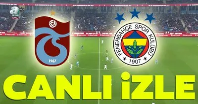 Trabzonspor Fenerbahçe maçı canlı izle! ATV ile Trabzon Fenerbahçe ZTK maçı canlı yayını izle | Video